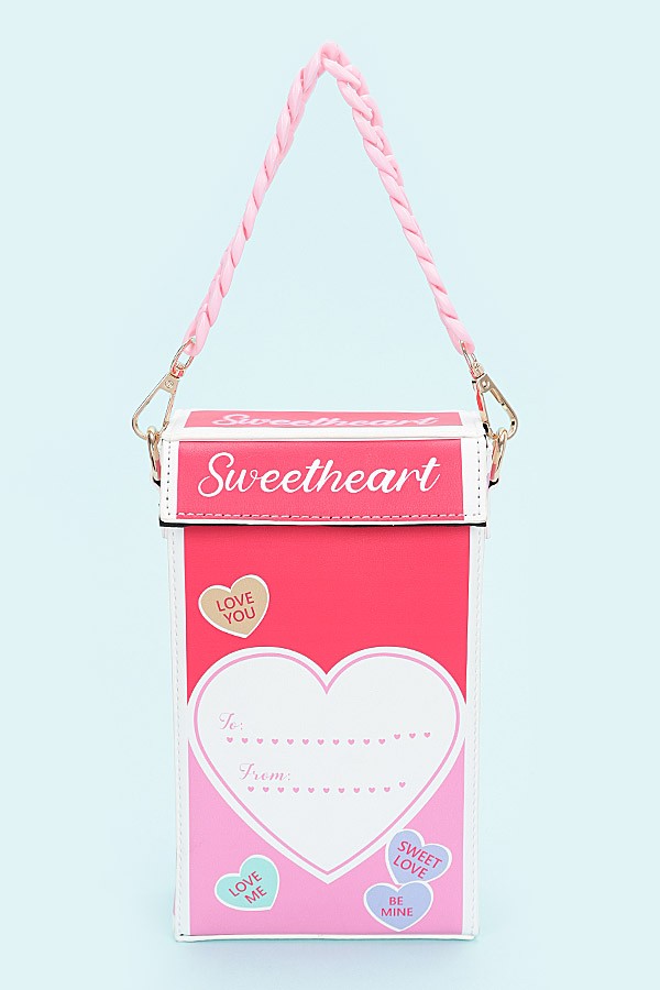 Faux Leather Novelty Bag